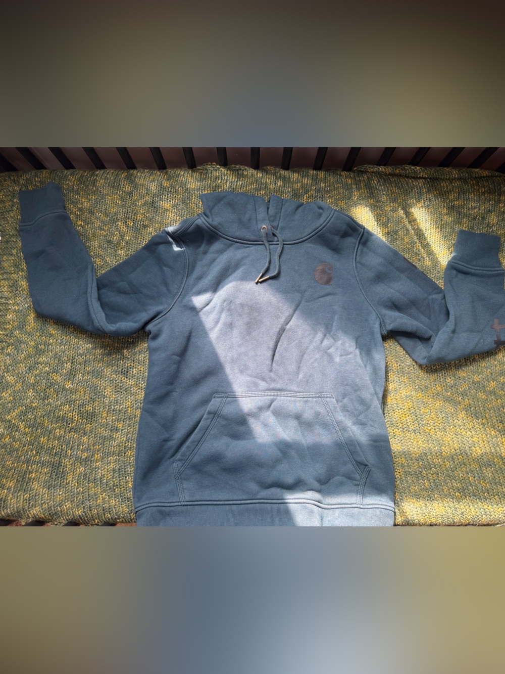 Carhartt Womens Blue Crewneck Pullover Sweatshirt